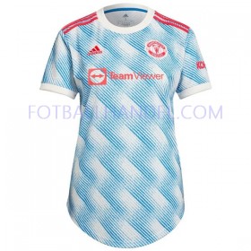 Dame Fotballdrakter Manchester United Borte 2021-22 Kortermet